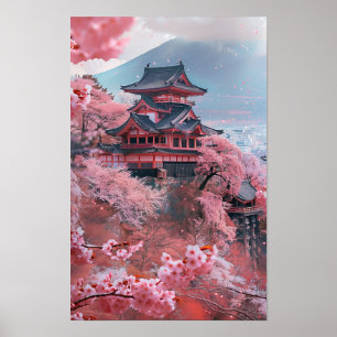 Poster d'art de la capitale japonaise antique