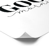 Poster d'art de la citation motivationnelle | Bonj (Coin)