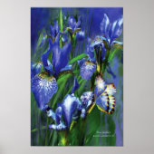 Poster d'art de la déesse bleue/Imprimer (Devant)