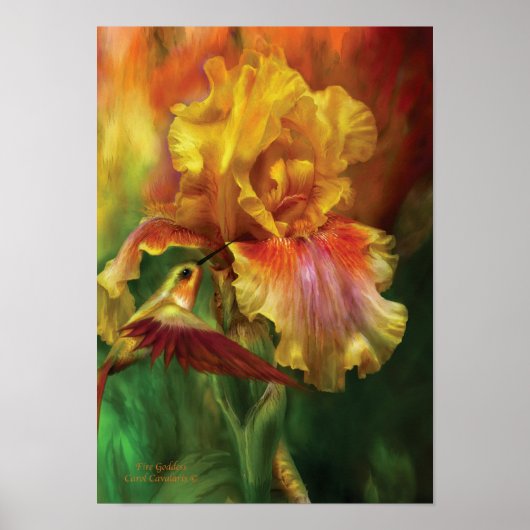 Poster d'art de la déesse du feu/Imprimer (Devant)