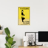 Poster d'art de la farine de maïs KASSAMA par The  (Bureau à domicile)