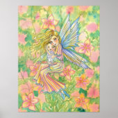 Poster d'art de la fée mère et bébé Imprimer (Devant)