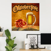 Poster d'art de la fête de la bière (Bureau à domicile)