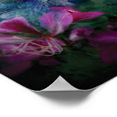 Poster d'art de la jungle orchidée/Imprimer (Coin)