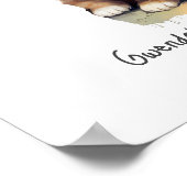 Poster d'art de la pépinière Tabby Chat avec guita (Coin)