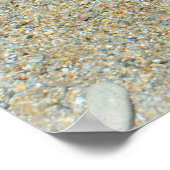 Poster d'art de la plage Hammonasset (Coin)