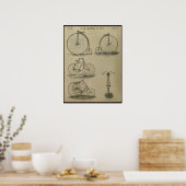 Poster d'art de la revue Vintage Victor Bicycle 18 (Cuisine)