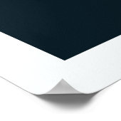 Poster d'art de la salle pour enfants Lune noire e (Coin)