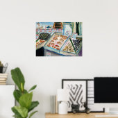 Poster d'art de la vente de fruits de mer Imprimer (Bureau à domicile)