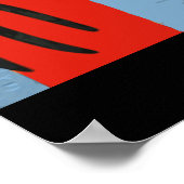 Poster d'art de l'aquarelle de Cheval Lover (Coin)