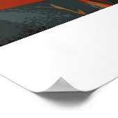 Poster d'art de l'aquarelle de Cheval Lover (Coin)