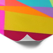 Poster d'art de l'art Abstrait géométrique (Coin)