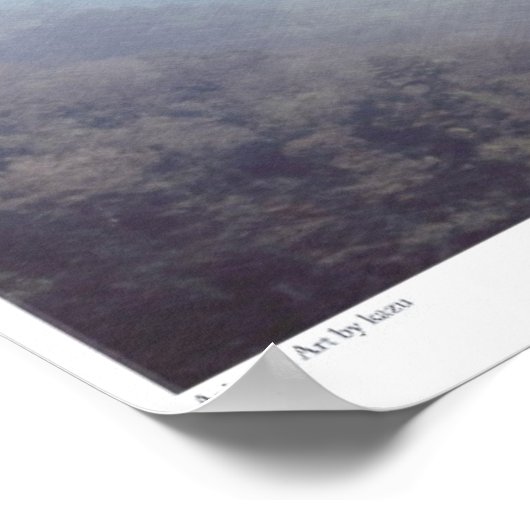 Poster d'Art de l'Aviation "Winged Samurai -Zero F (Coin)