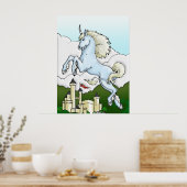 Poster d'art de l'Imaginaire du château et de la l (Cuisine)