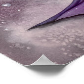 Poster d'art de l'Imaginaire fée Starlit Amethyst  (Coin)