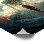 Poster d'art de l'Imaginaire noir mort-vivant ress (Coin)