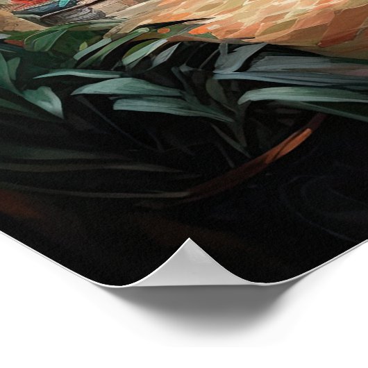 Poster d'art de Marrakech Riad (Coin)