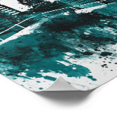 Poster d'art de Montréal Skyline (Coin)