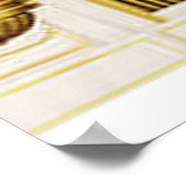 Poster d'art de mur d'orgue de tuyère de théâtre (Coin)