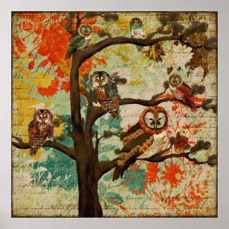 Poster d'art de Owl Oak