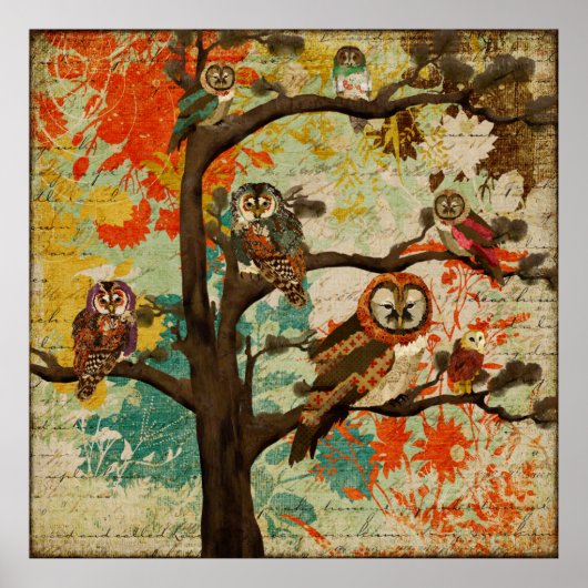 Poster d'art de Owl Oak (Devant)