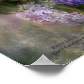 Poster d'art de Pâques Lilacs/Imprimer (Coin)