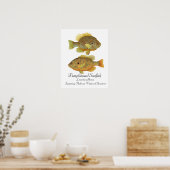 Poster d'art de poisson rouge (Cuisine)