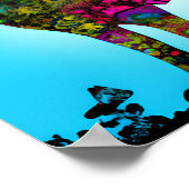 Poster d'art de Rainbow Bridge German Shepherd (Coin)