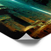 Poster d'art de science-fiction de Stone City (Coin)