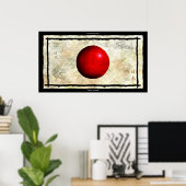 Poster d'art de style antique JAPONAIS (Bureau à domicile)