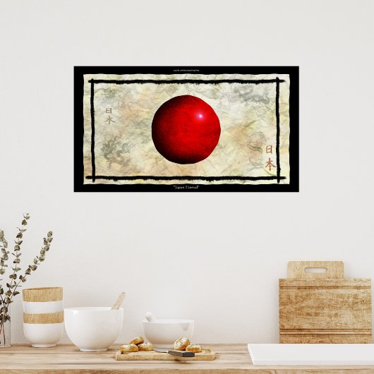Poster d'art de style antique JAPONAIS (Cuisine)