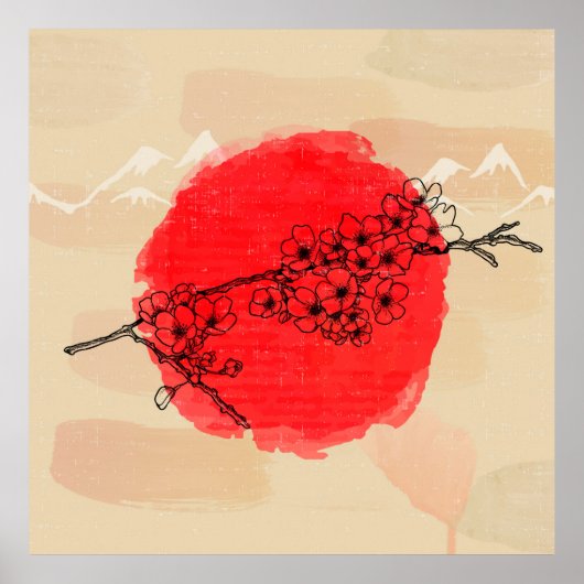 Poster d'art de style japonais (Devant)