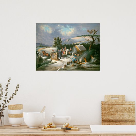 Poster d'art de Valley Forge à Washington (Cuisine)