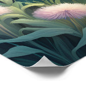 Poster d'art déplaisant Cute Ghost (Coin)