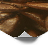 Poster d'art des haricots de café (Coin)