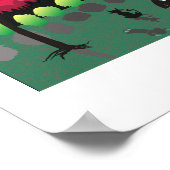 Poster d'art des soeurs Whimsical "At the Beach" (Coin)