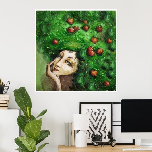 Poster d'art d'été (Bureau à domicile)