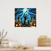 Poster d'art d'Halloween (Cuisine)