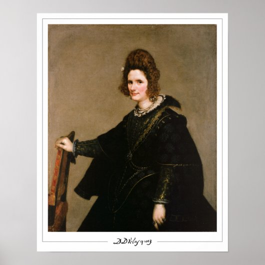Poster d'art Diego Velázquez Zedign #1 (Devant)