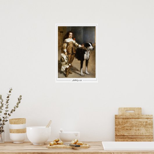 Poster d'art Diego Velázquez Zedign #108 (Cuisine)