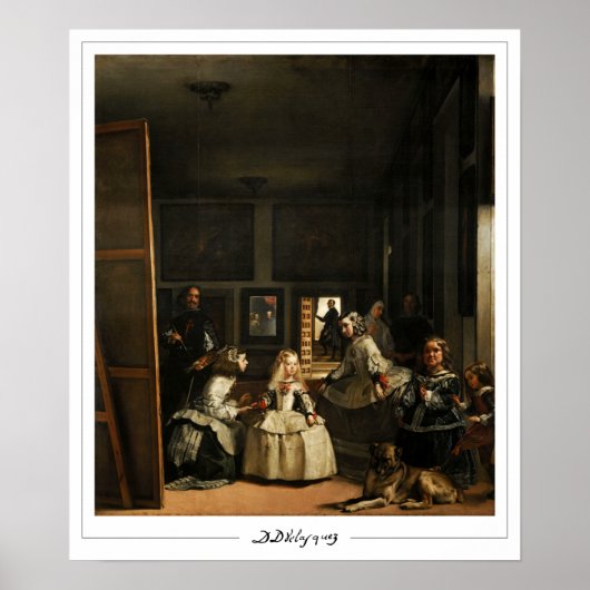 Poster d'art Diego Velázquez Zedign #148 (Devant)