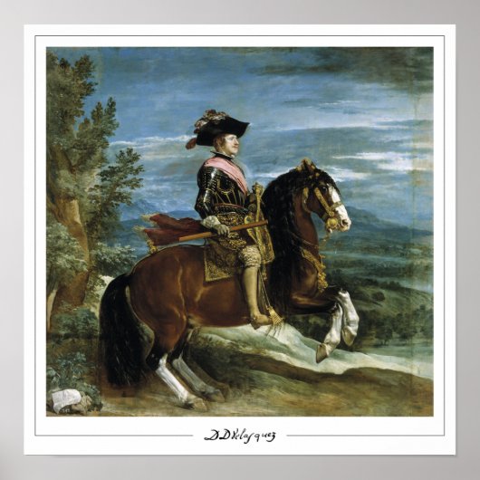 Poster d'art Diego Velázquez Zedign #91 (Devant)