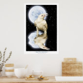 Poster d'art d'Imaginaire Rare WHITE RAVEN (Cuisine)