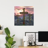 Poster d'art du Calvaire (Bureau à domicile)