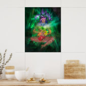 Poster d'art du jardin de guérison/Imprimer (Cuisine)