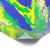 Poster d'art du jardin de printemps de Daffodil Ab (Coin)