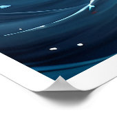 Poster d'art du loup de Yellowstone (Coin)