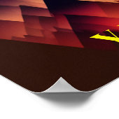 Poster d'art du loup de Yellowstone (Coin)