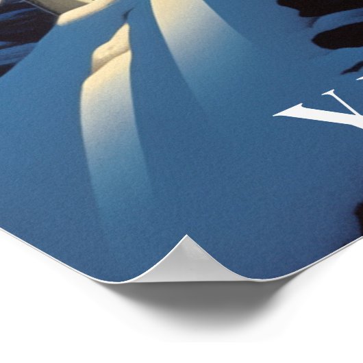 Poster d'art du loup de Yellowstone (Coin)