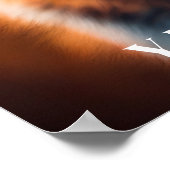 Poster d'art du loup de Yellowstone (Coin)